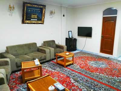 سوئیت دوخوابه در تبریز - منظریه